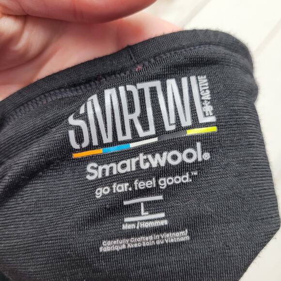 Smartwool active lined 8" shorts pockets printed horizon - Picture 7 of 10